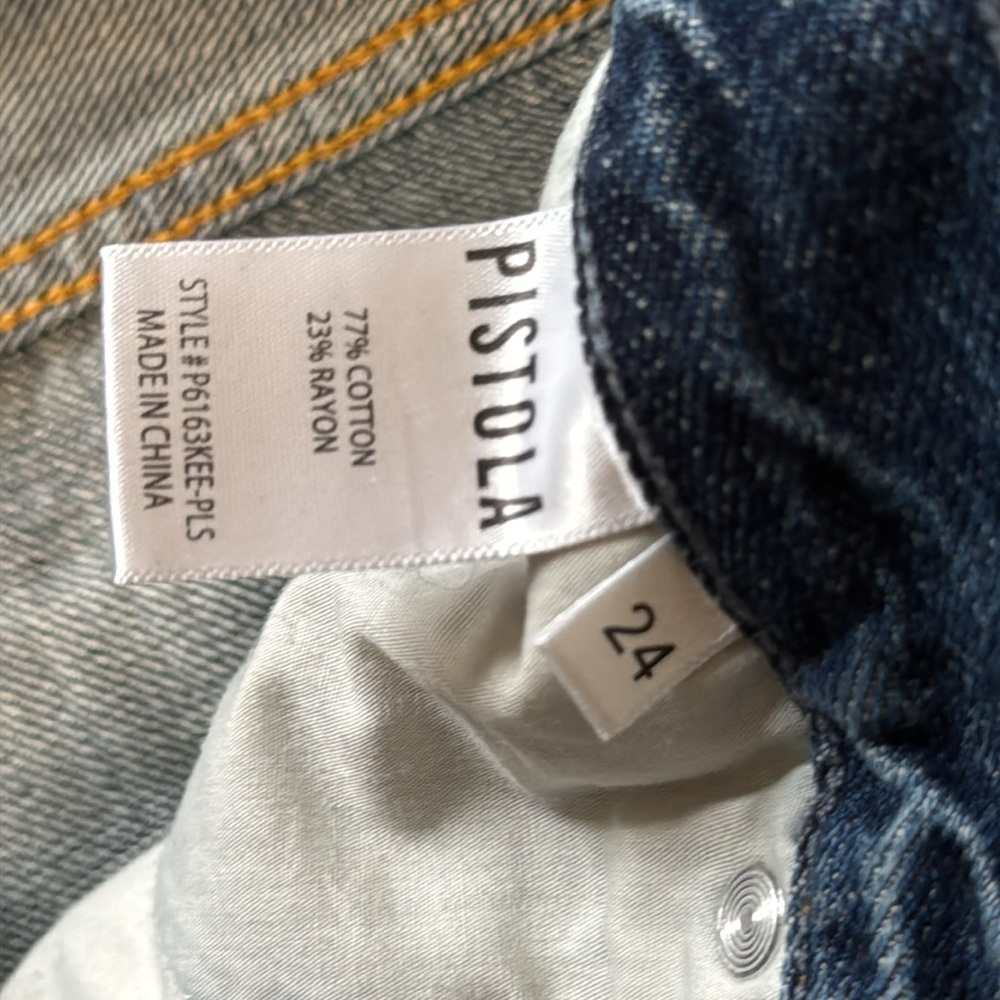 Pistola Stevie High Rise Relaxed Flare in Pulse - Picture 5 of 9